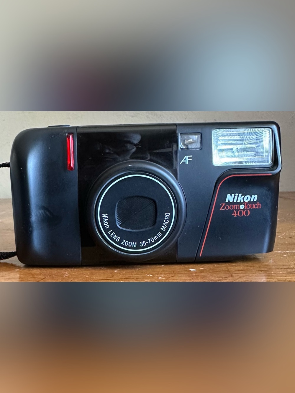 Nikon Zoom Touch 400 AF 35mm Film Compact Camera w/ 35-70mm Macro Zoom Lens
